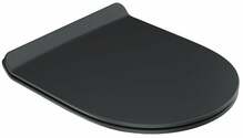 WC-poti prill-laud Ravak Vita Slim, 45 x 36.4 cm, must
