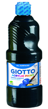 Akrüülvärv Fila Giotto, 500 ml, must