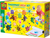 Värvikomplekt kätega maalimiseks SES Creative Fingerpaint Mega Set, S00393, 6 x 110 ml