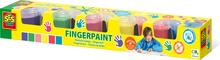 Näpuvärvid SES Creative Fingerpaint, 6 värvi, mudel 00315
