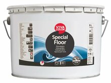 Põrandavärv Vivacolor Special Floor A baas, 9 l, valge, läikiv