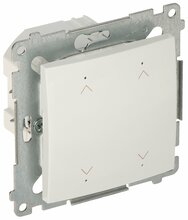 Topelt ruloo lüliti Kontakt Simon DEZ2.01/11-SIMON54 Premium, 230 V, 6 A