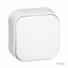 Lüliti Legrand Forix 782400, 1 klahv, pinnapealne, valge