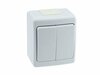 Lüliti Pawbol Beta D.3110W2, 2 klahviga, pinnapealne, IP44, valge