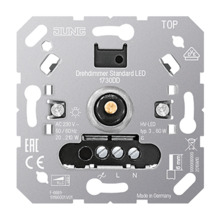 Pööratav LED-dimmer Jung 1730DD, universaalne, 20-210W, LED 3-60W