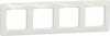 Neljane raam Schneider Sedna Design SDD311804, valge