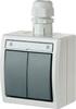 Topeltlüliti Elektro-Plast Aquant 1202-65, IP65, hall