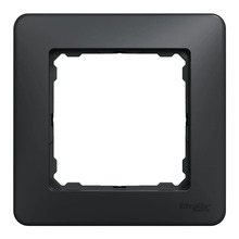 Ühekohaline raam Schneider Sedna Design SDD314801, antratsiit