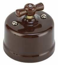 Lüliti Electraline Retro, 1 klahv, pinnapealne, pruun