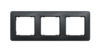 Kolmene raam Schneider Sedna Design SDD314803, antratsiit