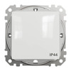 Lüliti Schneider Sedna Design SDD211101, 1 klahv, IP44, valge