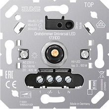Valguse regulaator JUNG 1731DD, universaalne, 20-420W, LED 3-100W