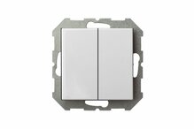 Lüliti Liregus Epsilon, 2 klahvi, IP44, valge