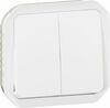 Valguse lüliti Legrand 069625L PLEXO, topelt, 10 AX - 250V AC, valge