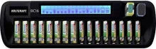 Laadija Voltcraft BC16 2127444, ümarpatareid
