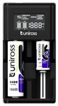 Laadija Uniross Smart Compact 3T LCD UCX004, AA+AAA+AAAA+C+D+SC