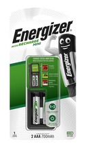 Akulaadija Energizer 627621 koos 2 x AAA laetava patareiga