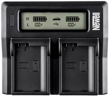 Akulaadija Newell DC-LCD Two-channel NP-F/NP-FM