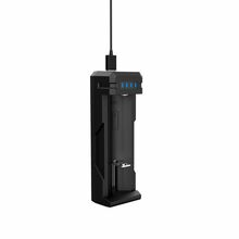 Akulaadija Xtar SC1, Li-ion 3.7V 18650-26650, USB, LED indikaator