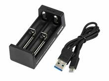 Akulaadija XTAR MC2, 18650, Li-ion, USB