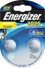 Energizer CR2025, 2 tk liitiummündipatareid
