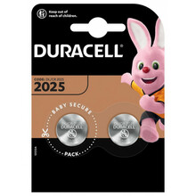 Patareid Duracell CR2025, 3V, 2 tk