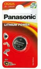 Patarei Panasonic CR2025, 3V, 1 tk