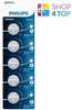 Liitiumpatarei Philips CR2025, 3V, 5 tk