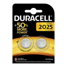 Patarei Duracell CR2025, 3V, 2 tk