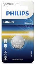Patarei Philips CR2025, Lithium, 3V, 20.0 x 2.5 mm