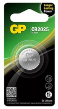 Patarei GP CR2025, 3V, 1 tk