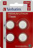 Liitiumpatareid Verbatim CR2025, 3V, 4 tk