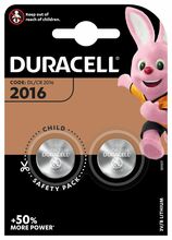 Patarei Duracell CR2016, 3V, 2 tk