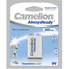 Laetav patarei Camelion 9V 6HR61, 200 mAh, Ni-MH, 1 tk