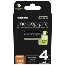 Laetavad patareid Panasonic Eneloop Pro AA, 2500 mAh, 4 tk