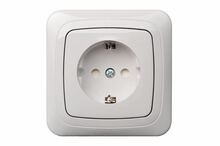 Pistikupesa Liregus ALFA IKL16-014-01, valge