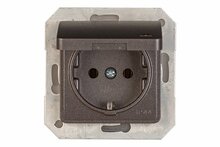 Pistikupesa Vilma SL250 RP16-003-02, maandusega, IP44, antratsiit