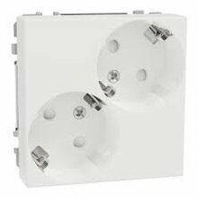 Pistikupesa Schneider Electric EXXACT SOCKET-OUTLET 2-PART IP21, valge