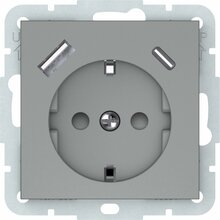 Pistikupesa Vilma QR1000 RP16-002-22/A+C, matt hall