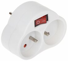 Pistikupesa Maclean MCE-31, lülitiga, 3680 W