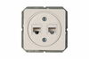 Topelt arvutipesa Vilma LX200 KLRJ45-25e2-02, valge