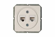 Topelt arvutipesa Vilma LX200 KLRJ45-25e2-02, valge