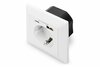 Pistikupesa Digitus DA-70615, 1 x USB Type-C, 1 x USB A