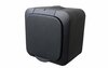 Pistikupesa Liregus Hermi PKL16-008, IP44, must