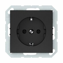 Pistikupesa Vilma QR1000 Rp16-002-02, matt must