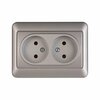 Topeltpistikupesa Vilma SL250, metall