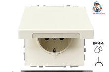 Pistikupesa Liregus Modern, IP44, matt liiv
