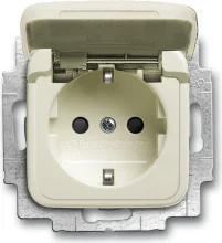 Pistikupesa Busch-Jaeger 20 EUKB-212, 2P+E, beež