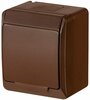 Pistikupesa Elektro-Plast Hermes 0324-06, pruun
