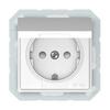 Pistikupesa Vilma QR1000 Rp16-003-22, IP44, valge